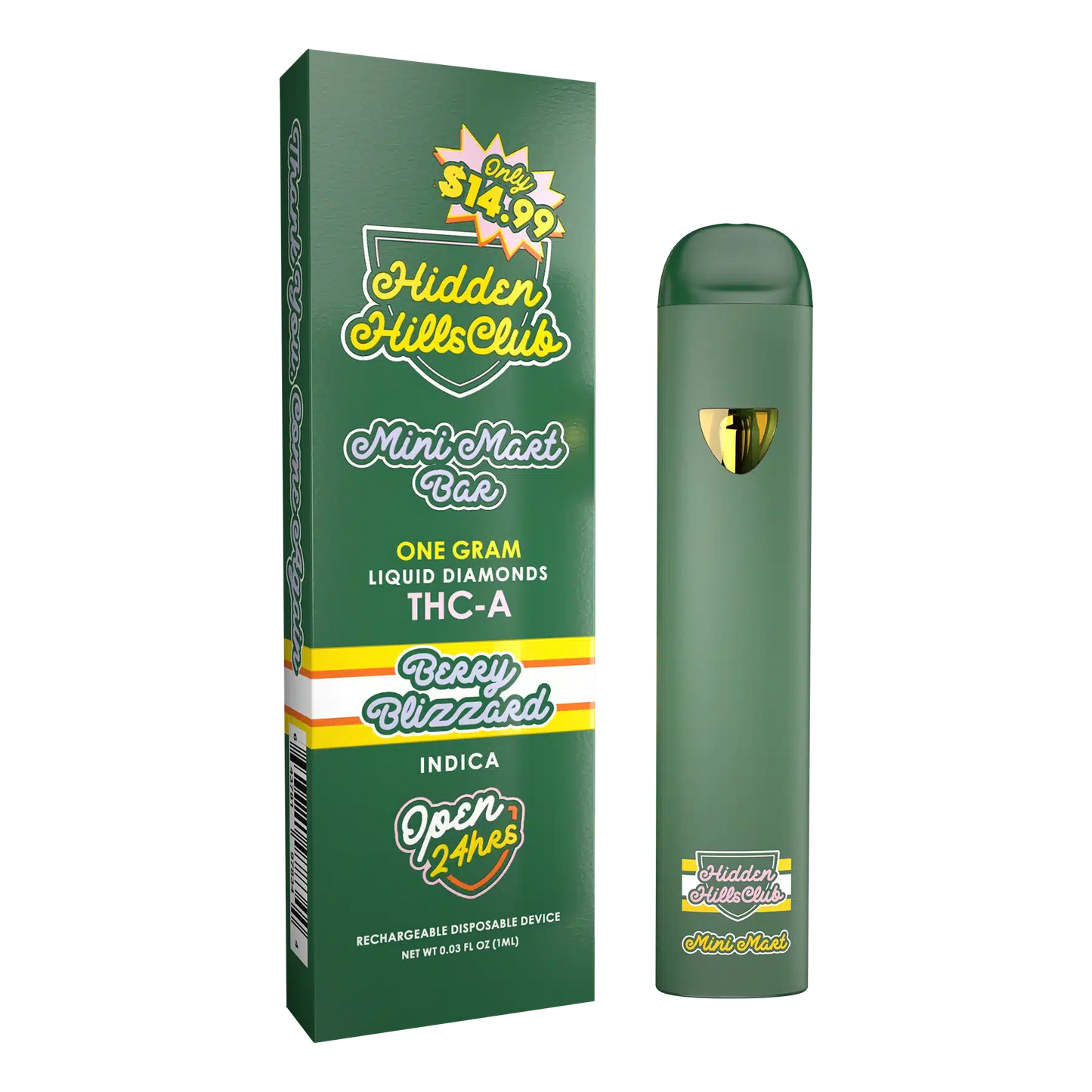 PLUMA DE WAX - Hidden Hills Berry Blizzard 1gr - Indica