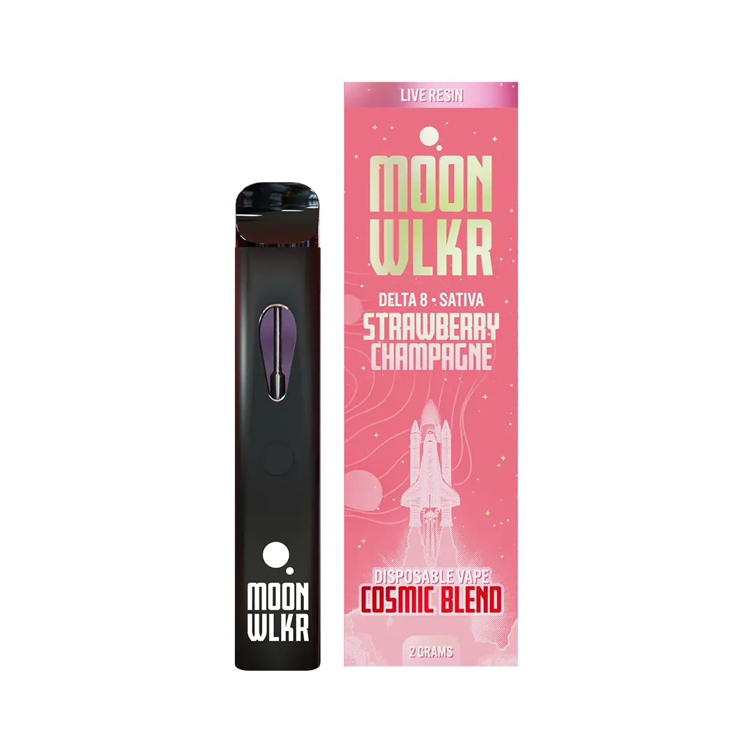 PLUMA DE WAX - Moonwlkr Strawberry Champagne 2gr - Sativa
