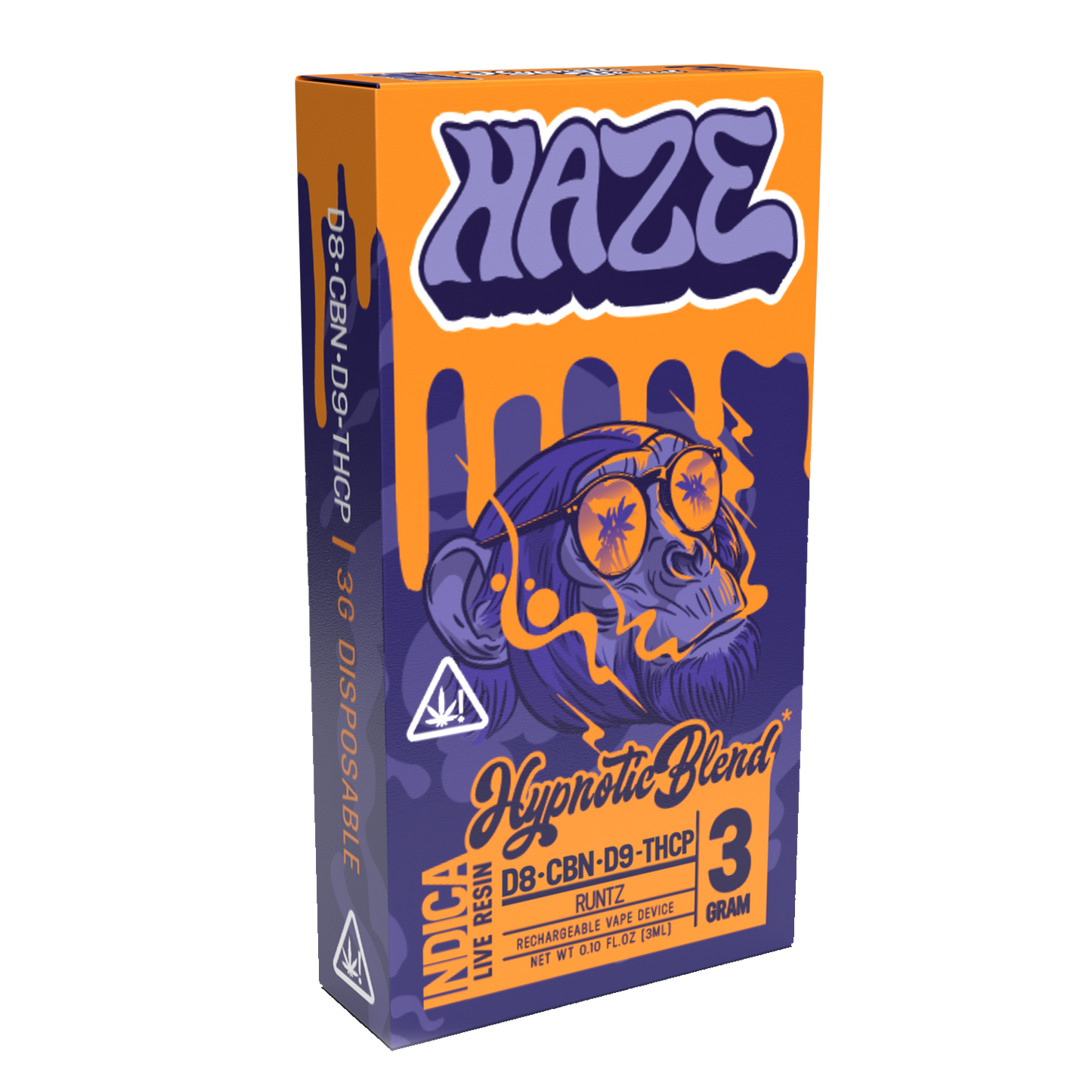 PLUMA DE WAX - HaZe Hypnotic Blend 3gr - Indica
