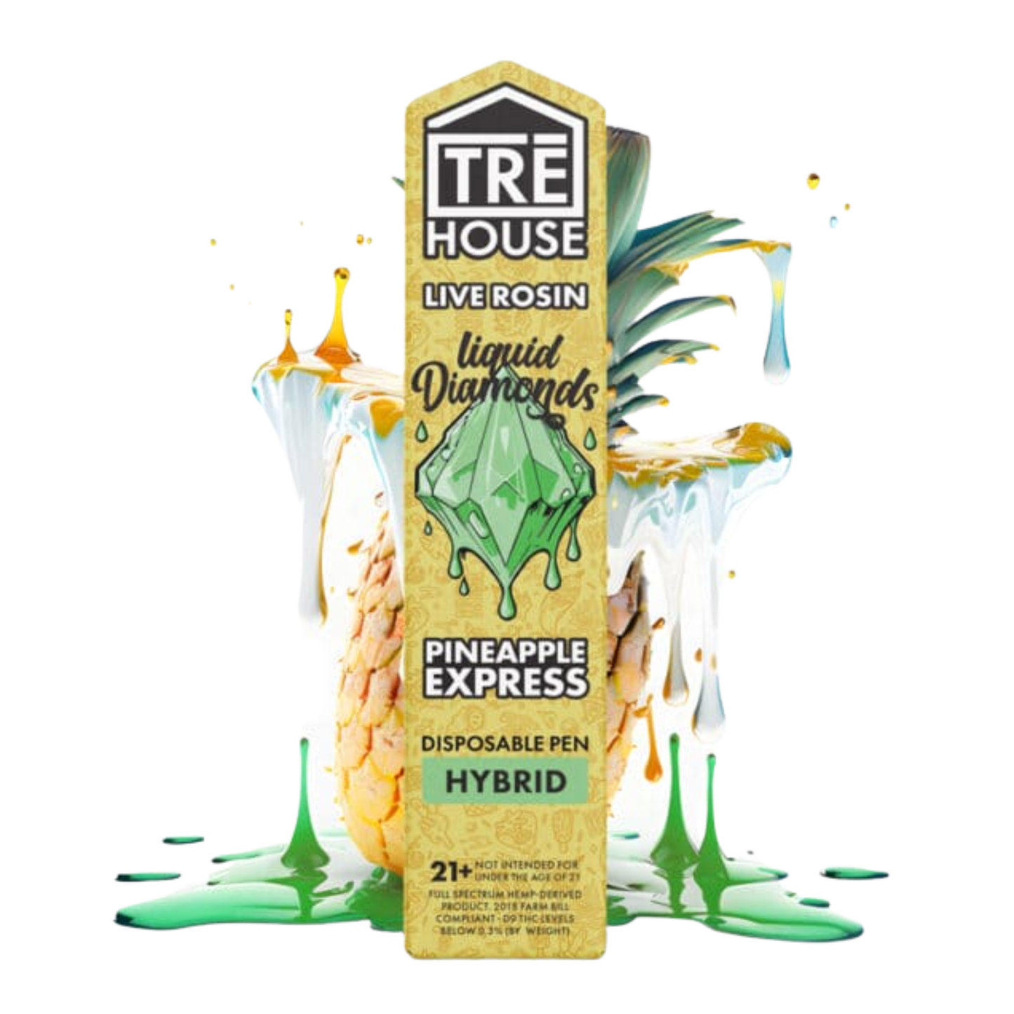 PLUMA DE WAX - TRE House Liquid Diamond 2 gr