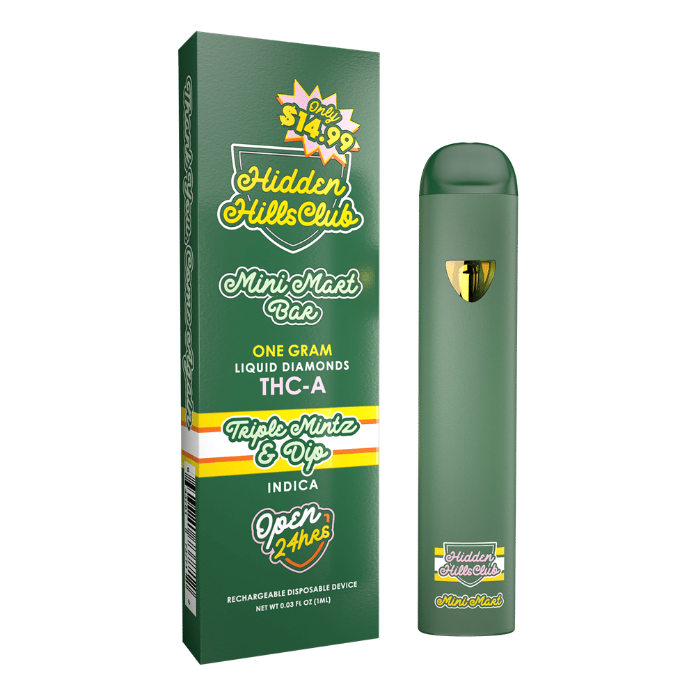 PLUMA DE WAX - Hidden Hills Mintz & Dip 1gr - Indica