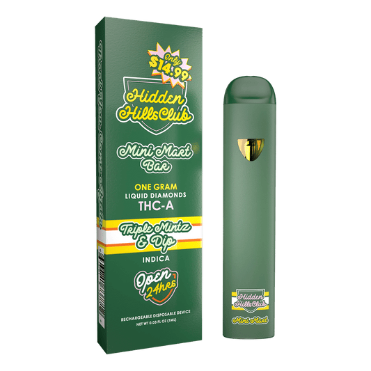 PLUMA DE WAX - Hidden Hills Mintz & Dip 1gr - Indica