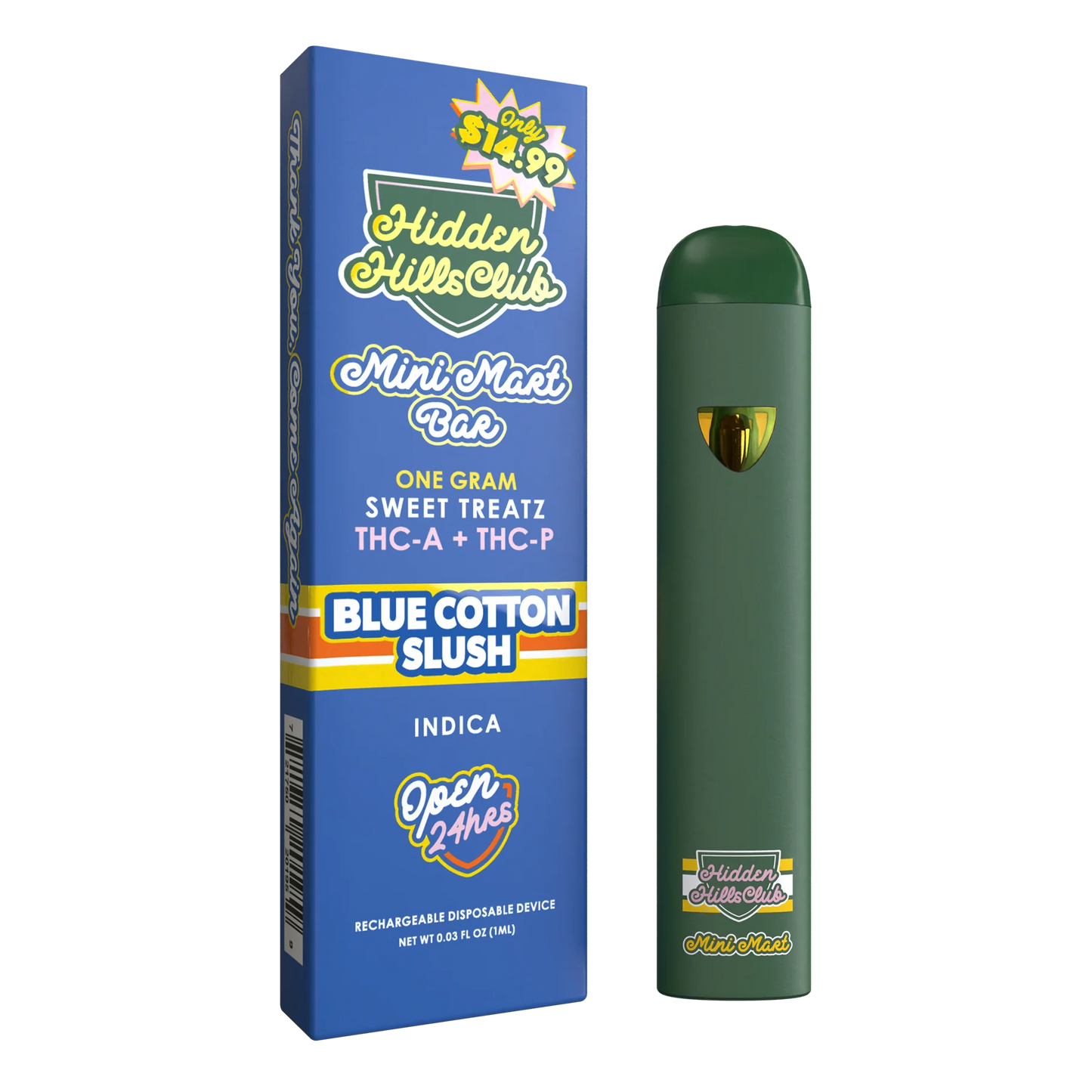 PLUMA DE WAX - Hidden Hills Blue Cotton 1gr - Indica