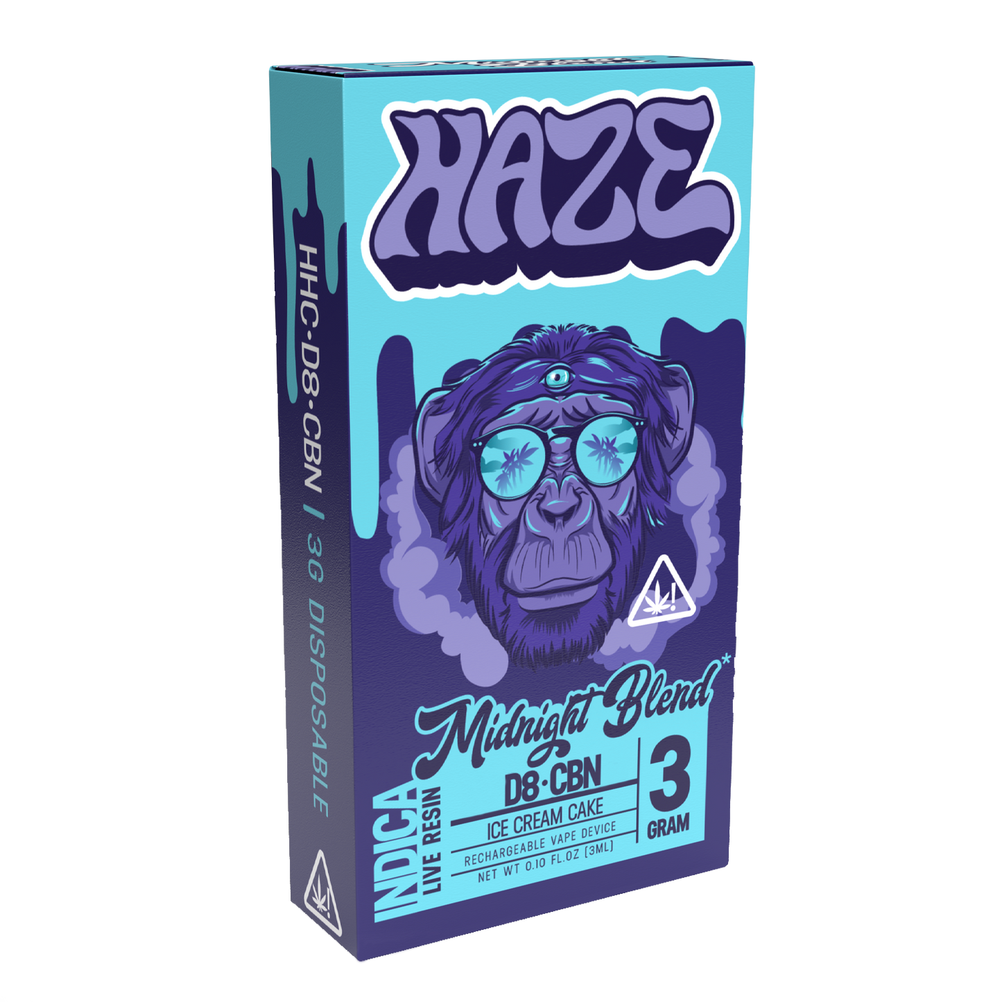 PLUMA DE WAX - HaZe Midnight Blend 3gr - Indica