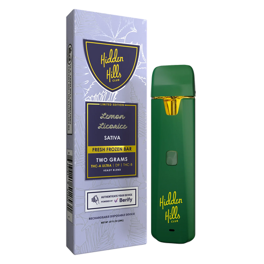 PLUMA DE WAX - Hidden Hills Lemon Licorice 2gr - Sativa
