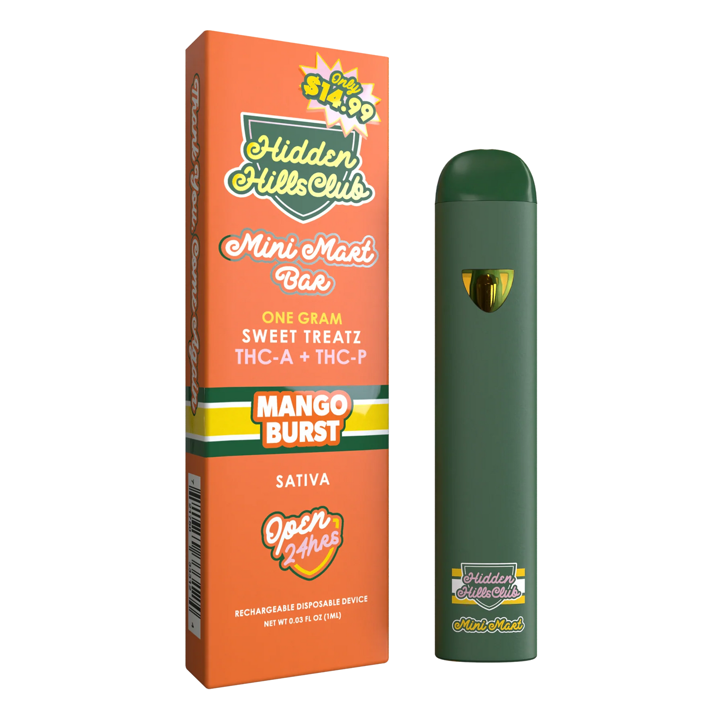 PLUMA DE WAX - Hidden Hills Mango 1gr - Sativa