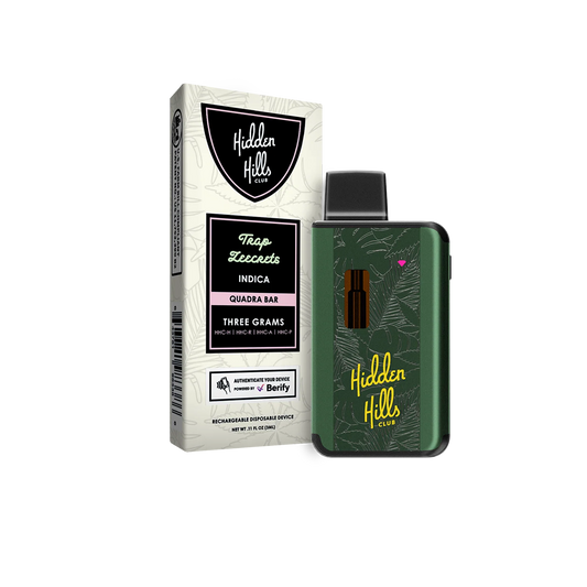 PLUMA DE WAX - Hidden Hills Trap Zeecrets 3gr - Indica