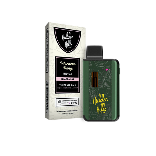PLUMA DE WAX - Hidden Hills Wanana Bang 3gr - Indica