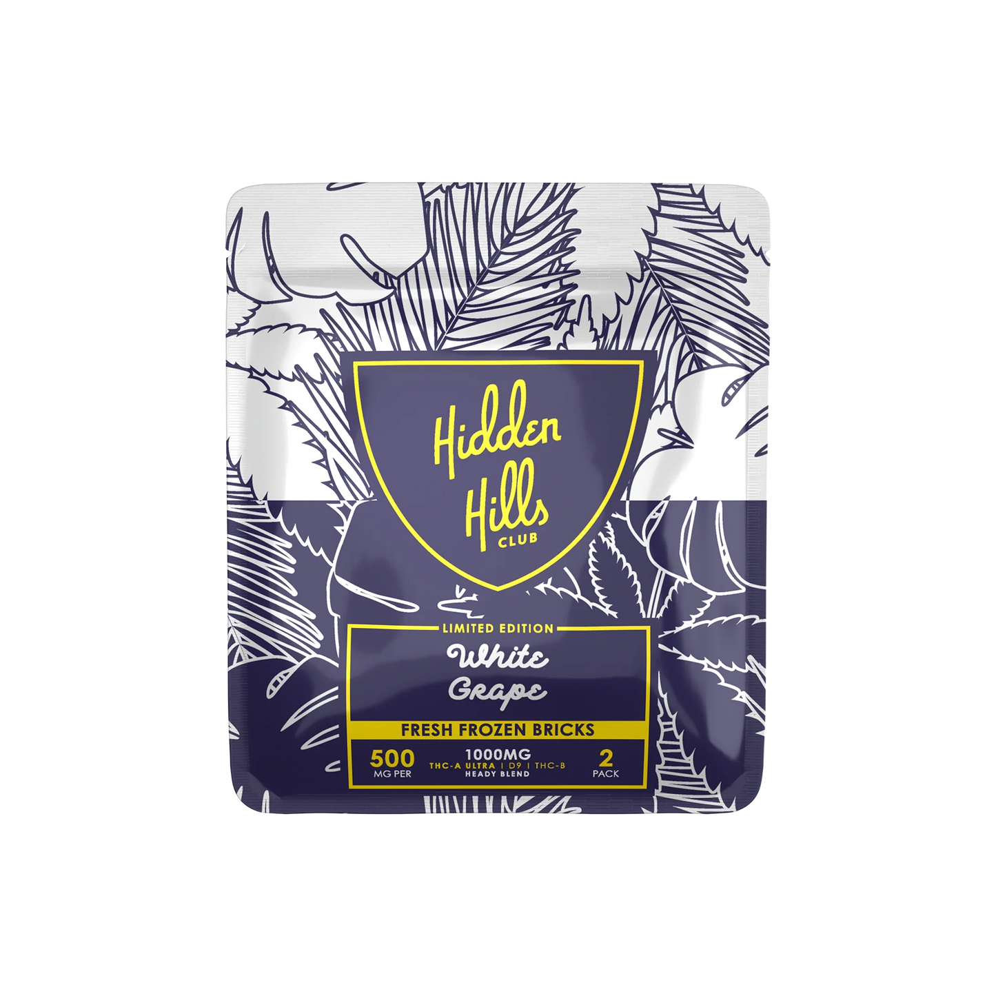 GOMITAS THC - Hidden Hills White Grape 2 pzas - 1000 MG
