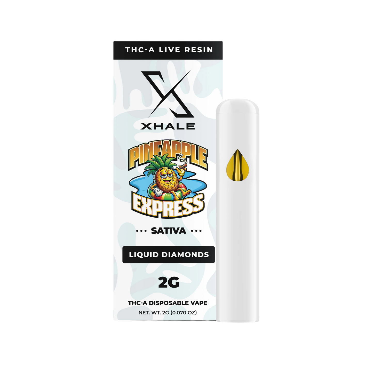 PLUMA DE WAX - Xhale Pineapple Express 2gr - Sativa