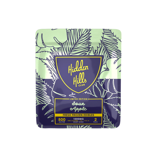 GOMITAS THC - Hidden Hills Blue Razz 2 pzas - 1000 MG